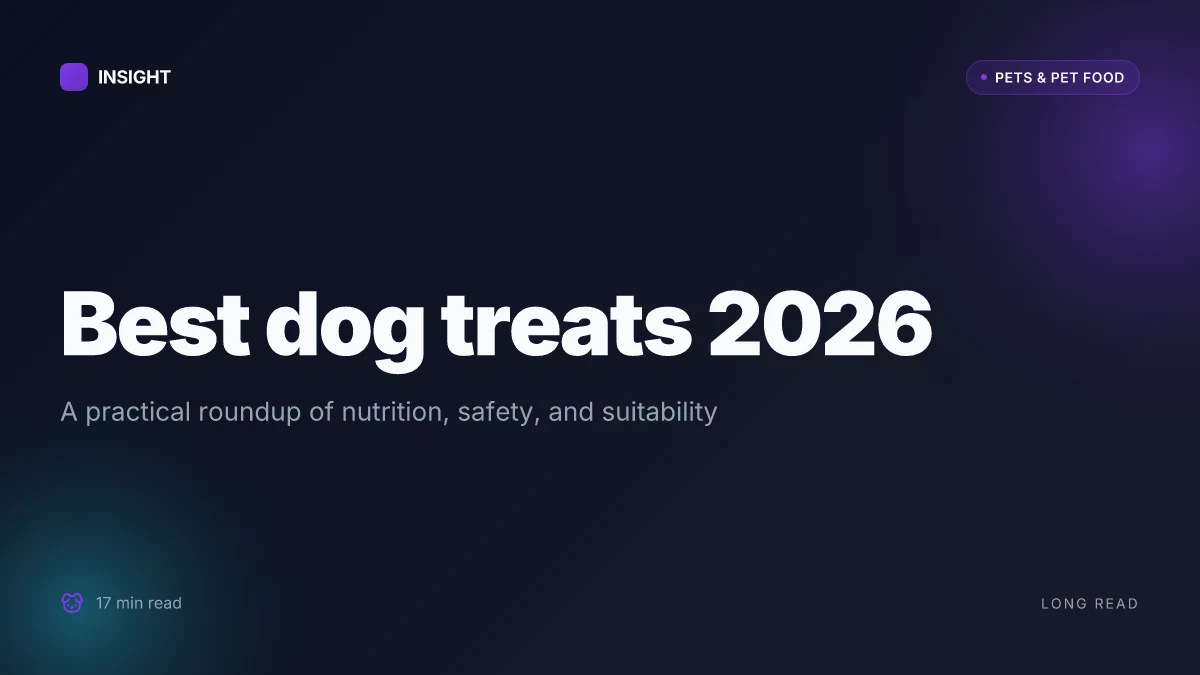 What are the best treats for your dogs in 2026