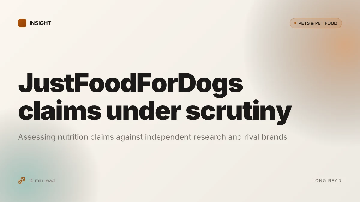 What to know about JustFoodForDogs reviews and how to assess pet nutrition claims