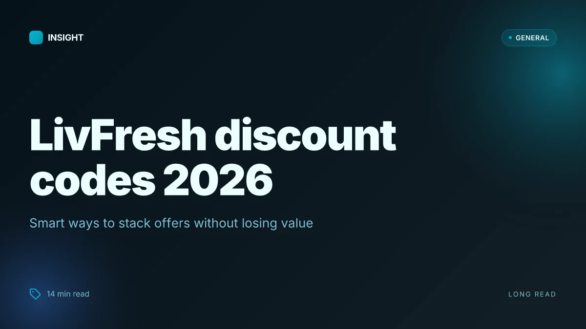 How to stack LivFresh discount codes without losing value in 2026